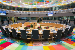 European council circular table