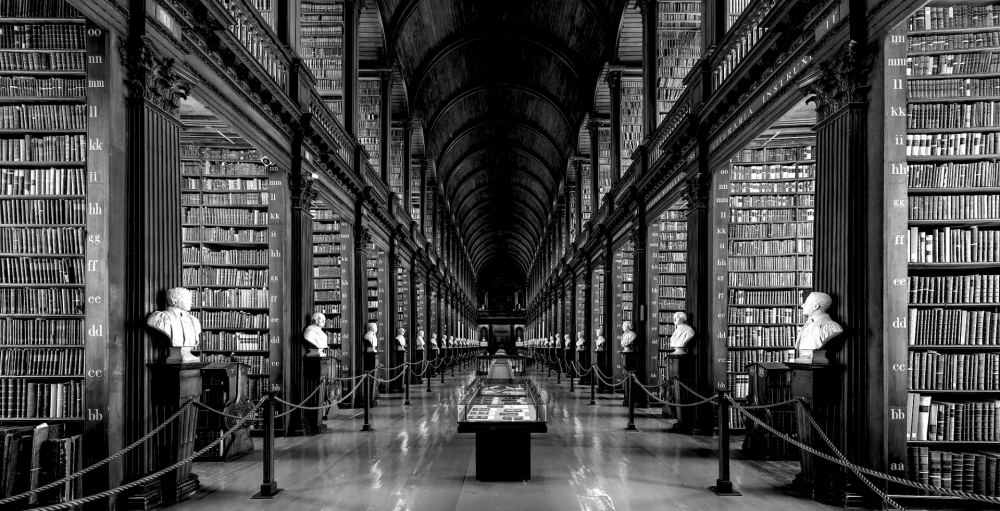 The Large Library, University College, Dublin