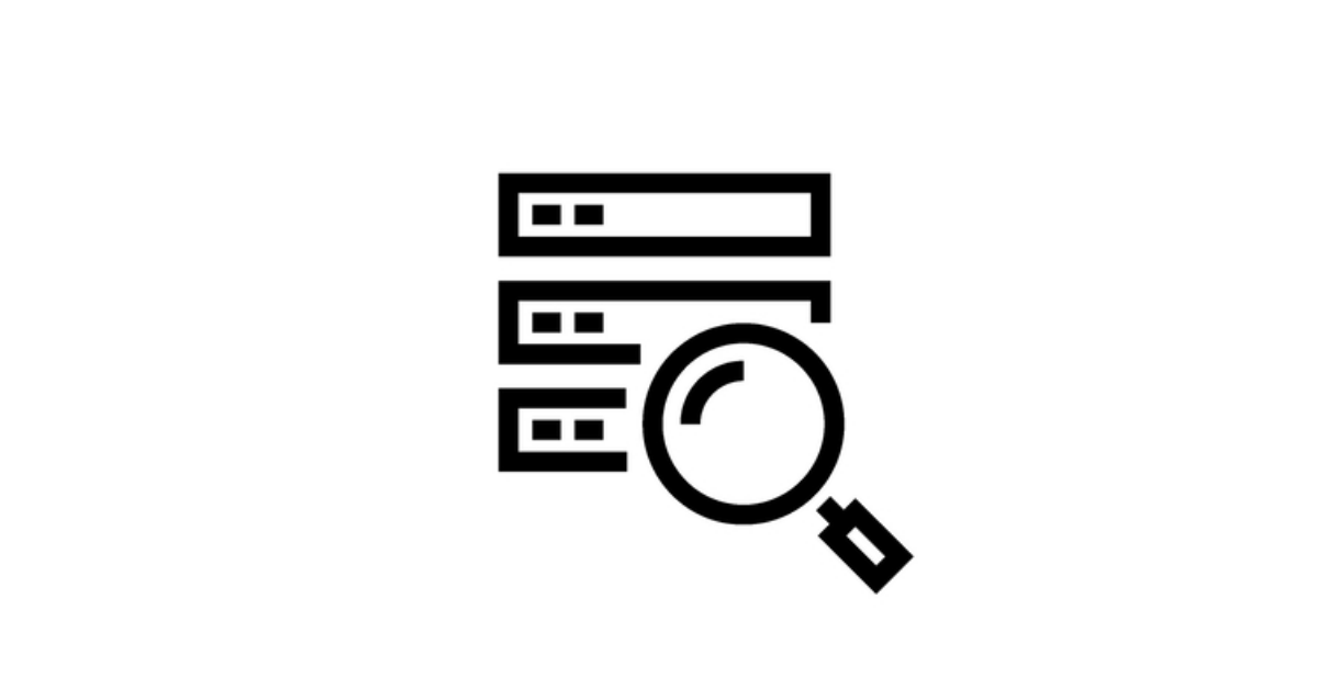 Magnifying glass against disks